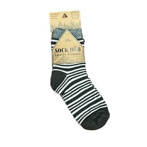 The Sock Hub Women’s Aloe Infused Striped Socks, NWT